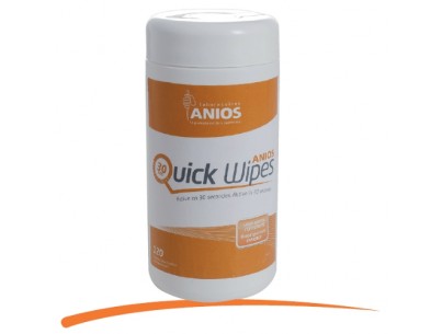 Lingettes anios quick wipes 135x190mm parfum the citron