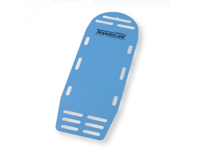 TRANSGLIDE petit modèle 140x48cm en polyéthylène haute densité (PEHD) radiotransparent et amagnétique