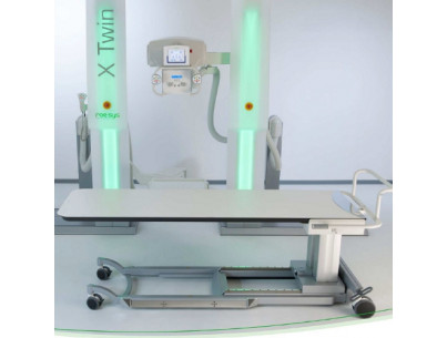 Carbon fiber Mobile Table CT140 Q  fixed Height - Load Capacity 250KG 24VDC Battery + Battery STATION