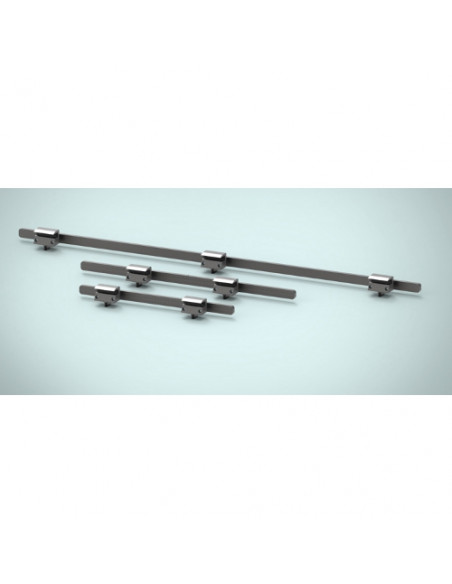 Side Medical rail 25x10 length 1200mm for Table CT150X and CT140Q