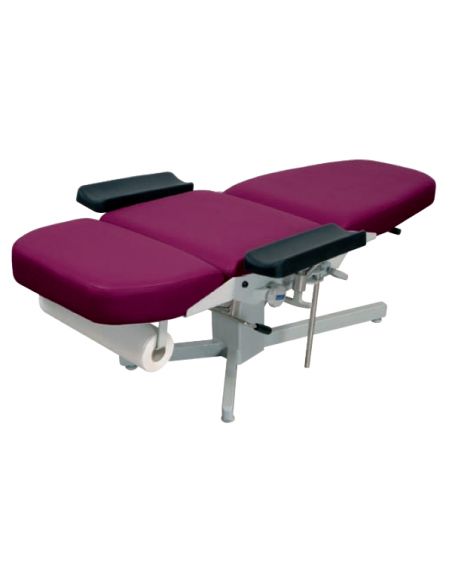 Sampling chair height 520mm with combined leg rest/backrest Max 200kg anatomic upholstery