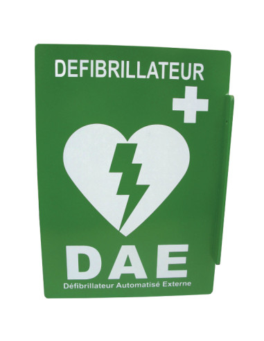 Signboard for defibrillator 20x30cm DEFIB1000 and 140DEF100