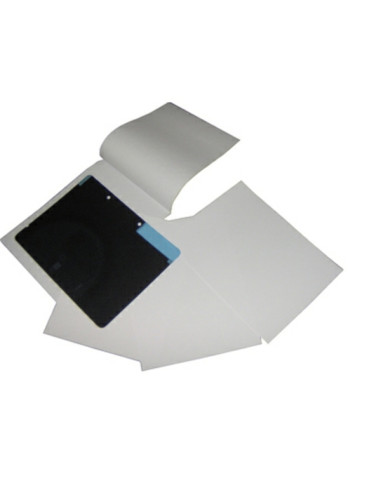 Paper protection sheets 80g two stuck folds for film 24x30 and 25x30 Box of 250