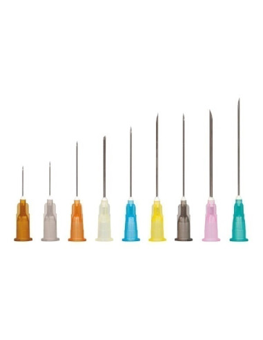 Sol Millenium Needle - 21G - 1" - 25mm (green) Box of 100