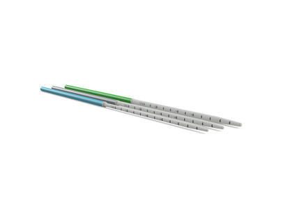 Hystéromètre stérile souple CH10 coloris bleu gradué sur 12cm Boîte de 25 - Stérile EO