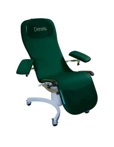 Fauteuil de soins DENEO mobile hauteur fixe - avec rotation charge max 200 kg / sur roulettes