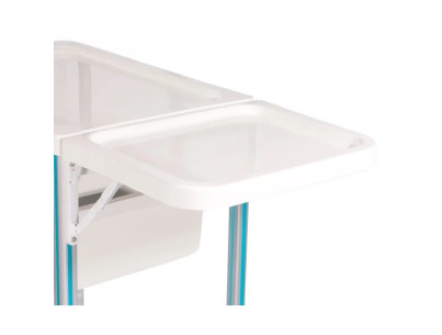 Folding extension shelf for Agily