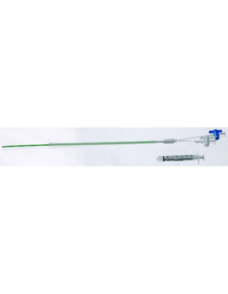 Hysterosalpingography HSG catheter 7F x 40cm - latex free balloon Sterile - disposable - box of 10