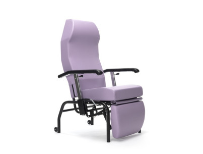 Fixed chair NORMANDIE Adjustable backrest 45°, armrest and leg holder