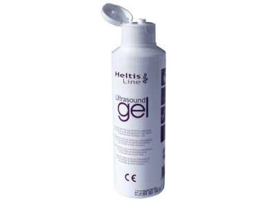 Ultrasound gel non sterile 250ml HELTIS LINE Box of 25 Paraben free