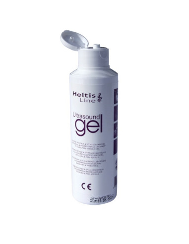 Gel échographie non stérile flacon 250ml HELTIS LINE carton de 25 Sans paraben