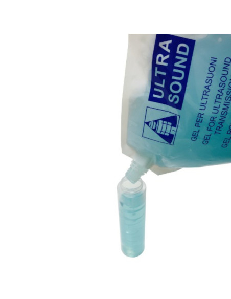 Modul Diagram ultrasound gel transparent box 2 soft pouch 5L Non sterile 2x5L + 1 empty bottle 260ml