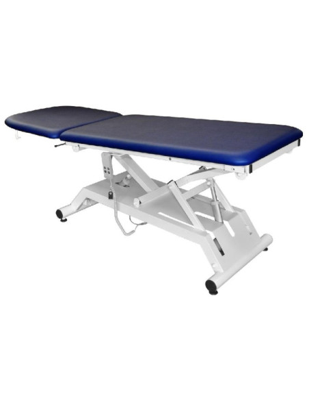 2 plans stretcher pro/declive +15°-15°-back +65°-25°-max load 300kg Roll holder/ dim. L200xW67xh51/81cm