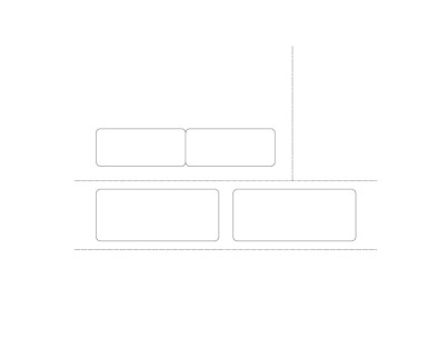 1000 Fiches suivi de patient UNIVERSELLE Sesam A4 - LWU4 1587 - 90g 2 étiqs 85x36 + 2 étiqs 62x26