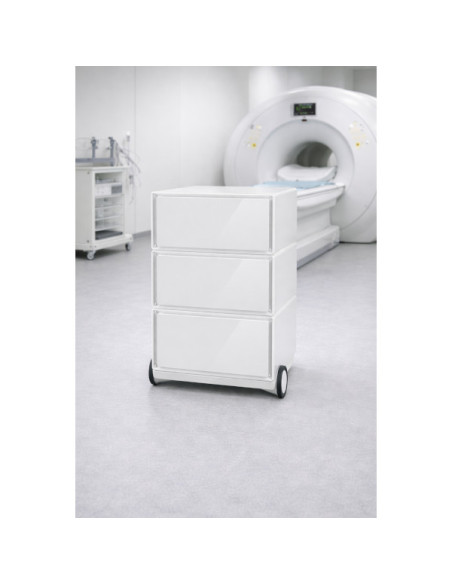Amagnetic mobile cabinet with 3 drawers LM 13.3x32.5x40.5 cm  dimensions : 650 x 425 x 436 mm