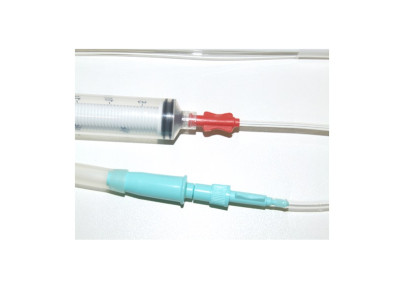 BLOC CONNECTOR male luer lock/Cone for HSG catheter Box 25 sterile EO