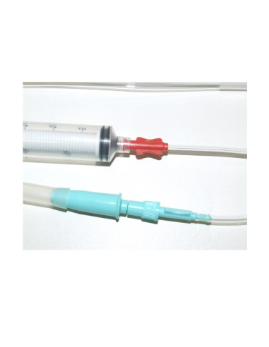BLOC CONNECTOR male luer lock/Cone for HSG catheter Box 25 sterile EO