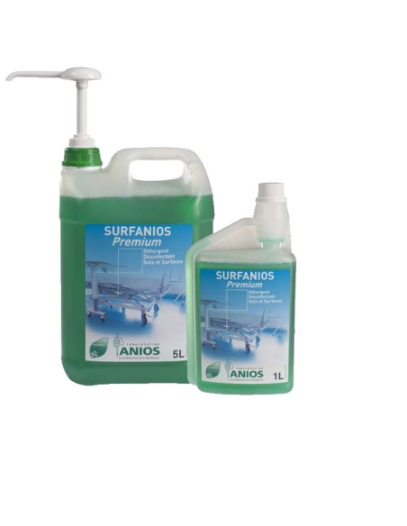 SURFANIOS PREMIUM SFHH détergent désinfectant liquide - Flacon 1L Sols et surfaces